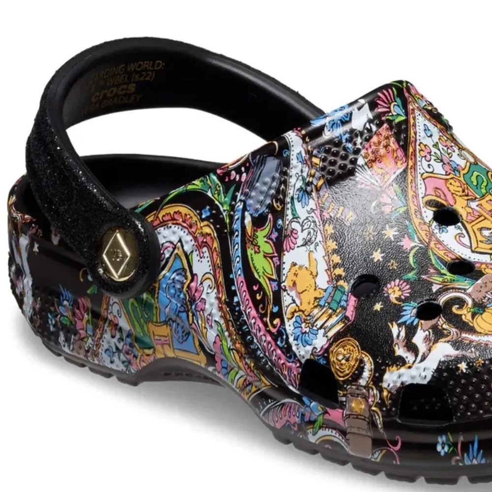 CROCS CLASSIC HARRY POTTER VERA BRADLEY CLOG Paisley Mens Sz 13 NEW